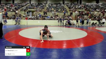 112 lbs Round Of 16 - Hunter Newhart, Georgia vs Henry Muhr, Troup Wrestling