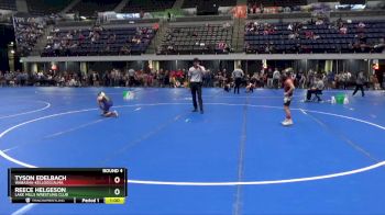 75 lbs Round 4 - Reece Helgeson, Lake Mills Wrestling Club vs Tyson Edelbach, Wabasha-Kellogg/Alma