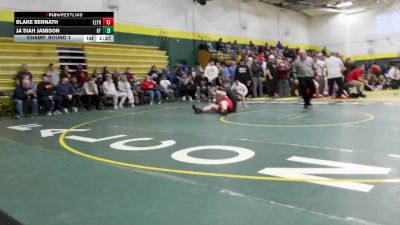 157 lbs Champ. Round 1 - Ja`Siah Jamison, Kettering Fairmont vs Blake Bernath, Elyria