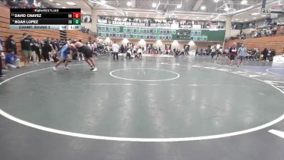 285 lbs Champ. Round 2 - David Chavez, Rancho Bernardo vs Noah Lopez, South Hills