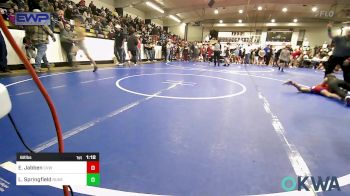 62 lbs Rr Rnd 2 - Ella Jabben, Caney Valley Wrestling vs Lynnly Springfield, Runestone