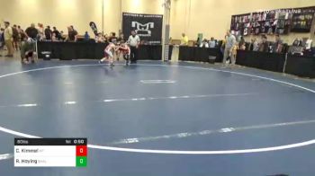 60 lbs Consolation - Carter Kimmel, Mt. Pleasant vs Reilly Hoying, Shaler