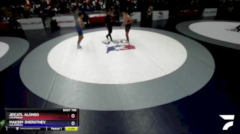 79 lbs Quarterfinal - Jeicatl Alonso, California vs Maksim Sherstnev, California