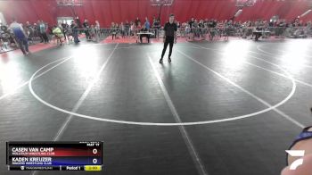 56 lbs Cons. Semi - Casen Van Camp, Mollitium Wrestling Club vs Kaden Kreuzer, Ringers Wrestling Club