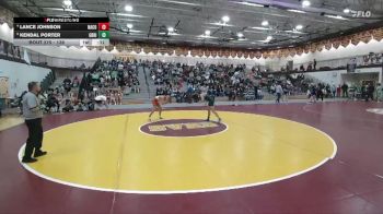138 lbs Cons. Semi - Lance Johnson, Natrona County vs Kendal Porter, Green River