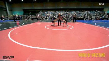 72 lbs Consi Of 4 - Kairi Romero, Pacific Edge Wrestling vs Olivia Avallon, Salem Elite Mat Club