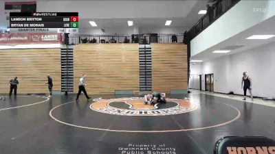 190 lbs Quarterfinal - Landon Britton, Georgia vs Bryan De Morais, Level Up Wrestling Center