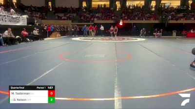 182-2A/1A Quarterfinal - Damon Nelson, Sparrows Point vs Mason Testerman, Rising Sun