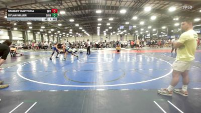 182 lbs Rr Rnd 3 - Stanley Davitoria, Doughboy Gold - HSB vs Dylan Miller, 5forty Brawlers - HSB
