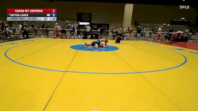 126 lbs 3rd Place Match - Oliver Pulliam, Best Trained vs Kipton Lewis, Immortal Athletics WC