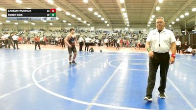 160 lbs Consi Of 4 - Carson Worrick, NC vs Ryker Cox, NY