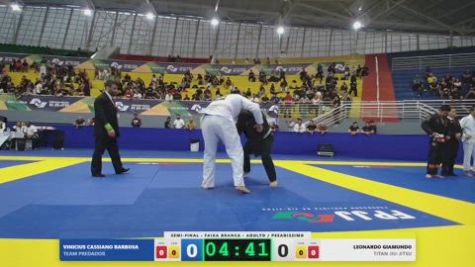 LEONARDO GIAMUNDO vs VINICIUS CASSIANO BARBOSA 2026 FPJJ Circuito Paulista GI Etapa 3