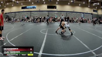 76 lbs Round 6 (8 Team) - Ian Schoenebeck, Legacy Dragons vs Caleb Tsikerdanos, Warhawks Wrestling