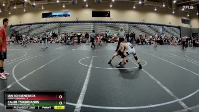 76 lbs Round 6 (8 Team) - Ian Schoenebeck, Legacy Dragons vs Caleb Tsikerdanos, Warhawks Wrestling