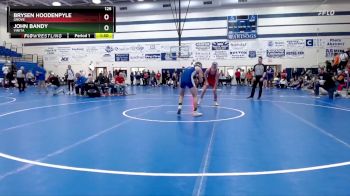 126 lbs Quarterfinal - John Bandy, Vinita vs Brysen Hoodenpyle, Grove