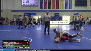 149 lbs Champ. Round 1 - Jake Drexler, University Of Wisconsin-Eau Claire vs Logan Thorsten, St. John`s University (Minnesota)