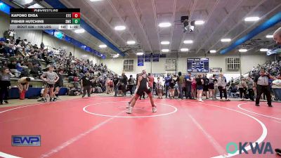 106 lbs Semifinal - Kapono Ehsa, Grove Takedown Club vs Fisher Hutchins, Salina Wrestling Club