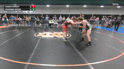 190 lbs Consi Of 32 #1 - Xander Dossett, GA vs Townsend Winans, VA