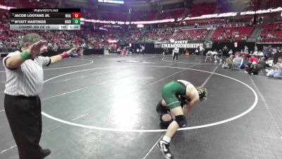 150 lbs Champ. Rd Of 16 - Jacob Lootans Jr., Regis/Altoona vs Wyatt Hastings, Osceola