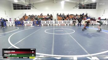 165 lbs Cons. Round 3 - Fabian Luna, Peninsula vs William Small, Tehachapi