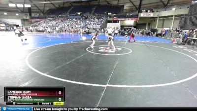 84 lbs Cons. Round 1 - Cameron Isom, Prometheus Wrestling Club vs Stephan Sassa, South West Washington Wrestling Club