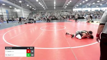 127 lbs Rr Rnd 2 - Tyler Lavin, Indiana Outlaws Silver vs Brody Zoul, Ragin Raisins Catawba