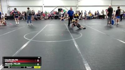 76 lbs Round 4 (8 Team) - Michael Miller, Kraken vs Caleb Delfin, Rough House