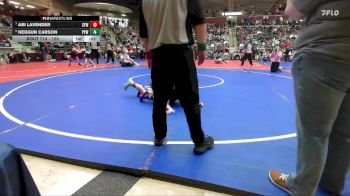 120 lbs Quarterfinal - Abi Lavender, Searcy Youth Wrestling vs Keggun Carson, PrimeTime Youth Wrestling