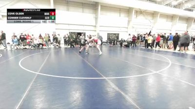 165 lbs Cons. Round 1 - Cove Olsen, Marsh Valley vs Conner Cleverly, Clearfield