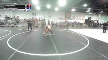 109 lbs Semifinal - Ashley Gomez, Imperial Tigers vs Alyzah Gonzalez, Victory WC-Central WA