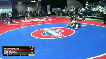 5 lbs Quarterfinal - Kale Griswell, Walnut Grove vs Anthony Phillips, Ware County