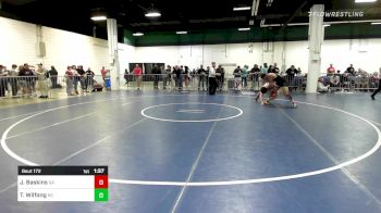 182 lbs Consi Of 64 #2 - Jerrel Baskins, GA vs Tre Wilfong, NC