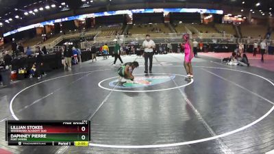 190 lbs Cons. Round 2 - Lillian Stokes, Woodward Academy (GA) vs Daphney Pierre, Fort Myers