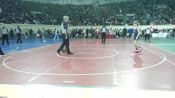 100 lbs Round Of 32 - Gage Mankin, Cascia Hall vs David Cooper, Jay Wrestling Club