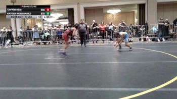 74 lbs Semifinal - Tayven Kem, Ravage WC vs Kayden Hernandez, Dethrone WC