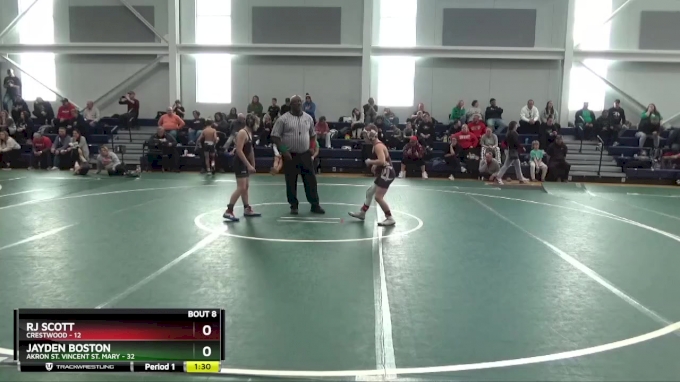 85 lbs Round 3 (6 Team) - Jayden Boston, Akron St. Vincent St. Mary vs ...