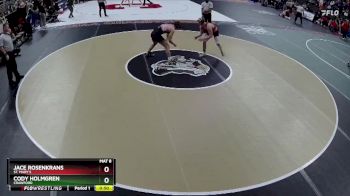 Cons. Round 3 - Jace Rosenkrans, St. Mary`s vs Cody Holmgren, Crawford