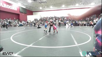 40 lbs Rr Rnd 3 - Stormi Jones, Cowboy Wrestling Club vs Olivia Hawes, Cowboy Wrestling Club