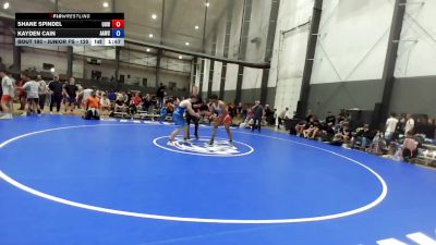 Junior FS - 190 lbs Cons. Round 2 - Manveer Bachra, Canada vs Charles Miller, Thurston County Wrestling Club