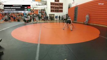 150E Round 4 - Carson Bergstreser, Buffalo vs Emerson Nose, Laurel