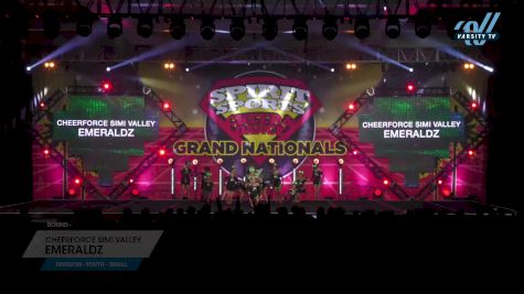 CheerForce Simi Valley - Emeraldz [2023 L1 Youth - Small] 2023 Spirit Sports Palm Springs Grand Nationals