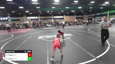 58 lbs Round Of 32 - David Tuesta, Adrenaline vs Dalton Likens, Umpqua Mat Club