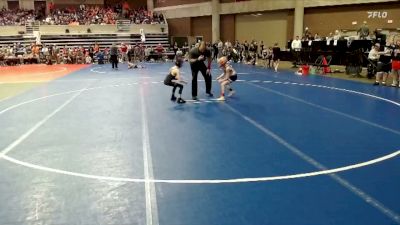 60 lbs Semis (4 Team) - Max Johnson, Buffalo vs Oliver Hoppe, Marshall