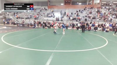 57 Finals kg Champ. Round 1 - Everest Leydecker, Thorobred/NYAC vs Sara Sterner, Cardinal WC
