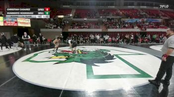 132 lbs Round 1 (16 Team) - Christian Casarez, Amarillo Caprock vs Humberto Rodriguez, Comal Smithson Valley