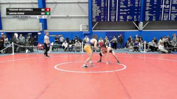 165 lbs Cons. Round 5 - Justin Hood, Emmanuel College vs Teghan McConnell, Western New England