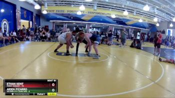 285 lbs Round 5 (8 Team) - Ethan Kent, Funky Monkey vs Aiden Pizarro, Soldier City Lions Den