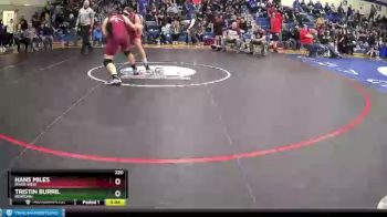 220 lbs Cons. Semi - Hans Miles, River View vs Tristin Burril, Reardan