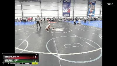 76 lbs Rd# 6- 9:00am Saturday Final Pool - Brennan Hart, Team Michigan vs Pierson Wolff, Nebraska Elite