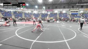 113 lbs Consolation - Wyatt Forney, Other Team vs Aaron Quiroz Garcia, Jefferson Wrestling Club